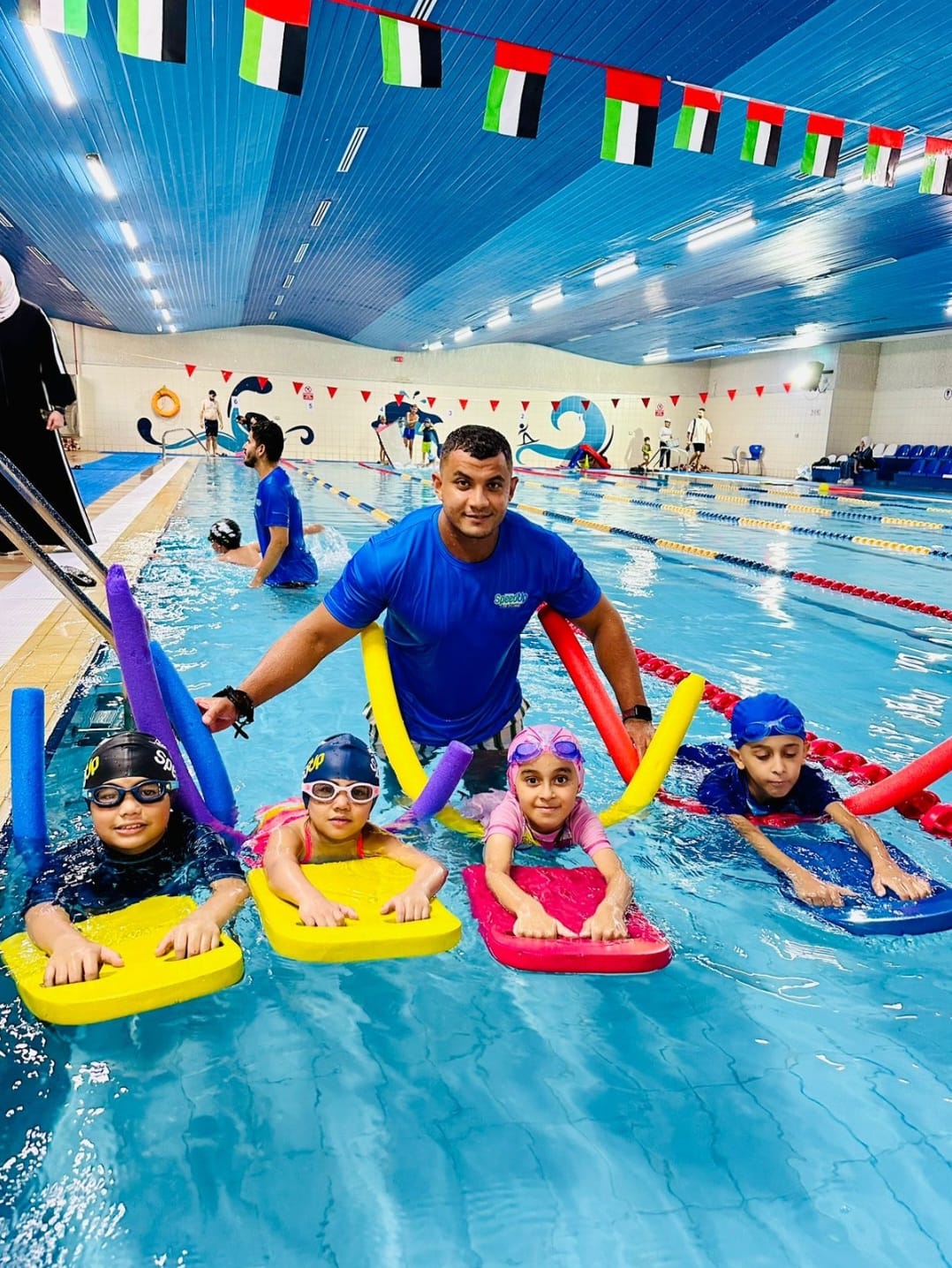 Students training at SpeedUp Academy Abu Dhabi