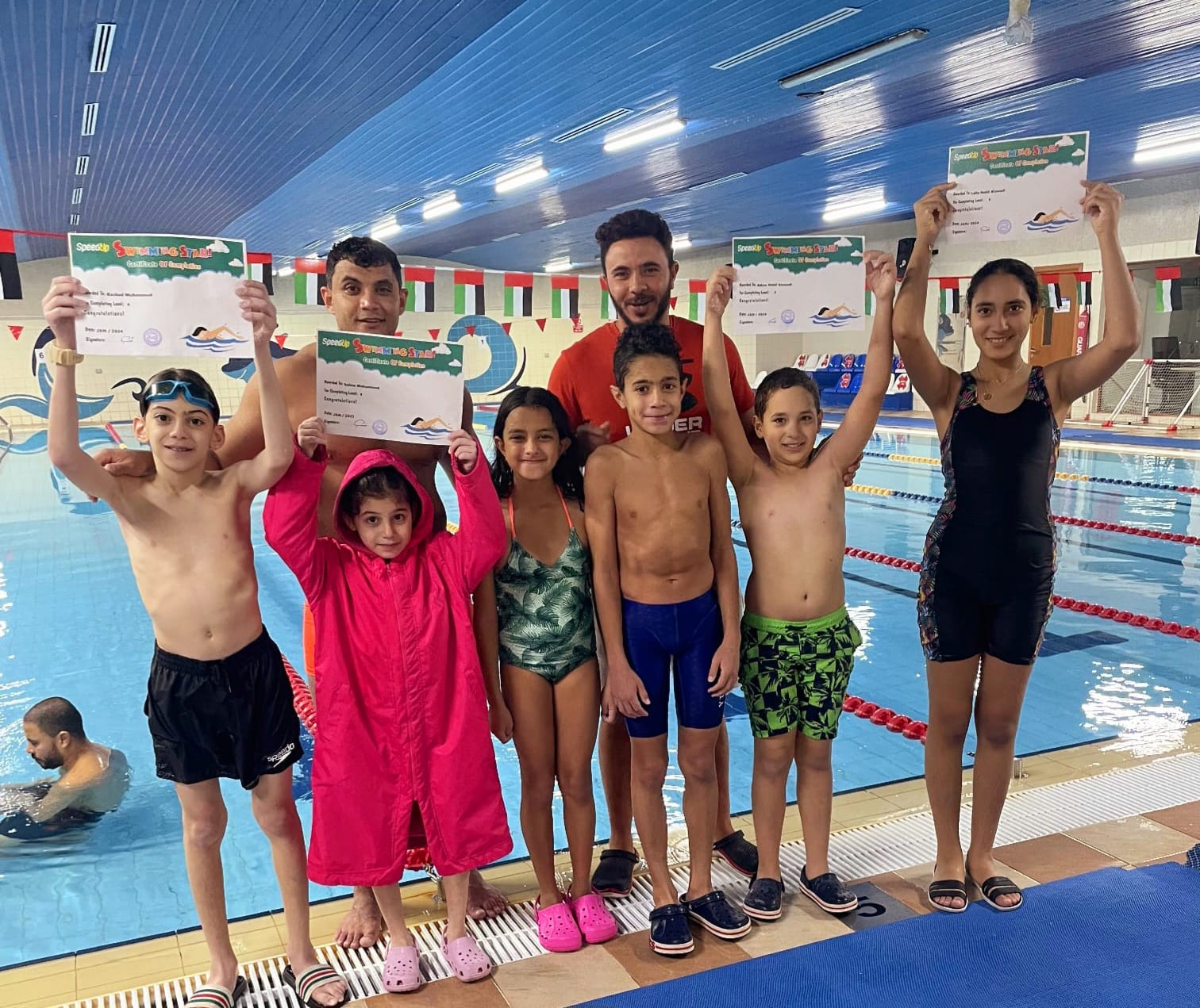 Students training at SpeedUp Academy Abu Dhabi