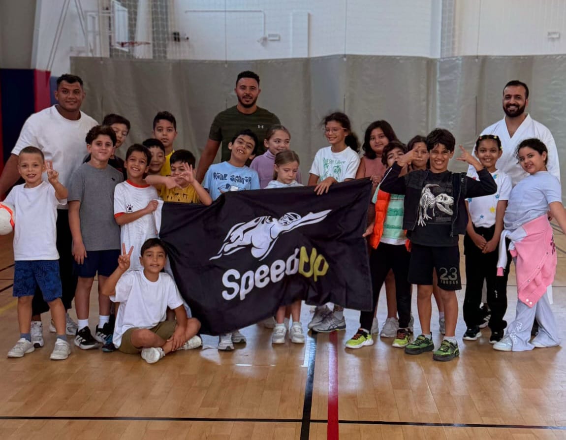 Students training at SpeedUp Academy Abu Dhabi